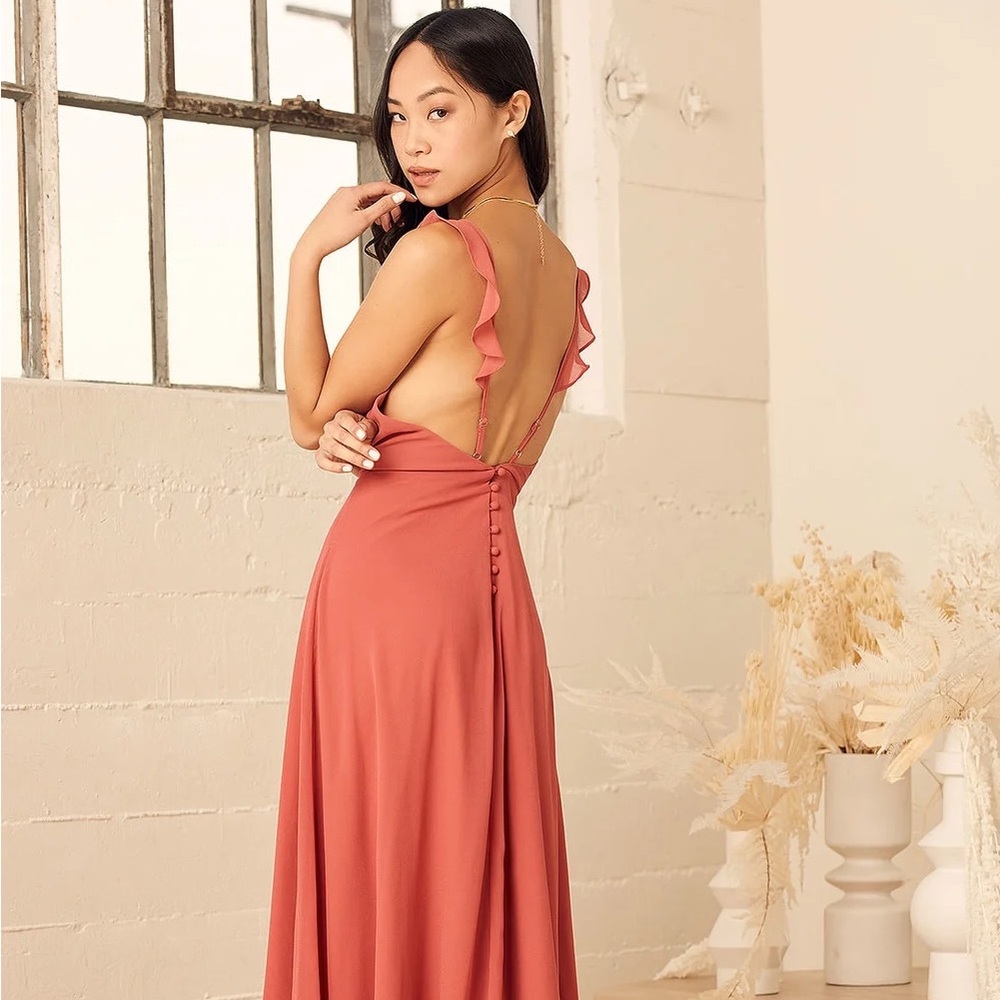 Lulu’s Meteoric Rise bridesmaid dress
